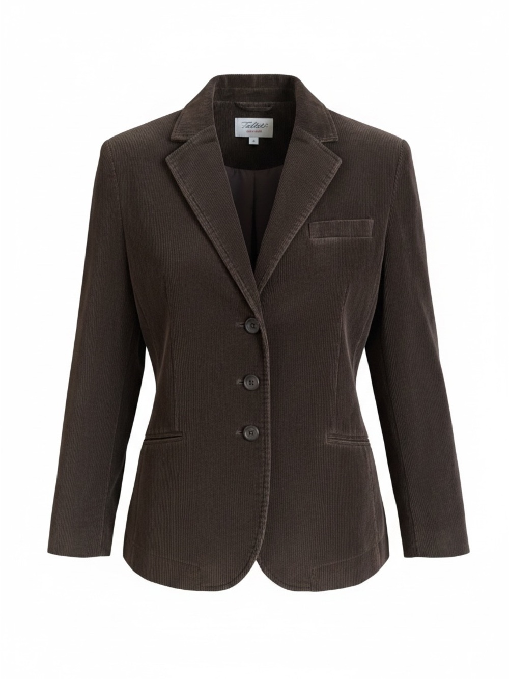 Talbots Women's Dark Brown Corduroy Blazer